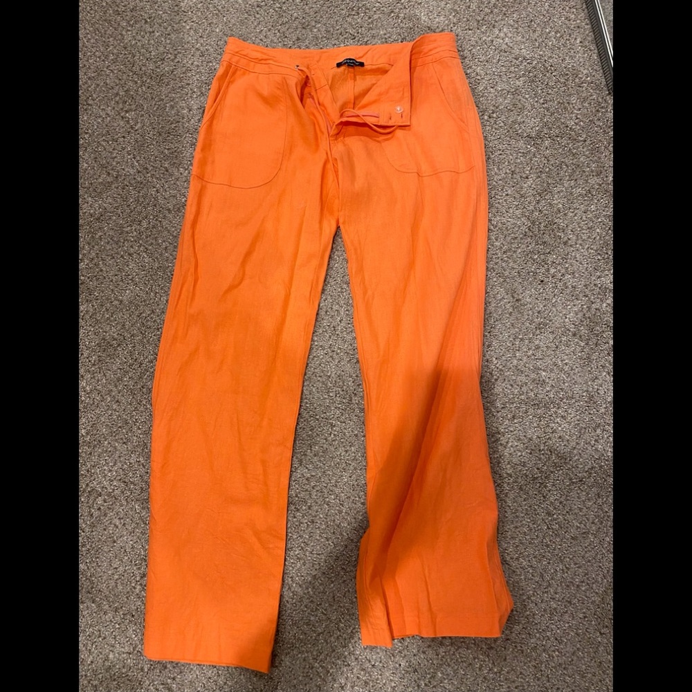 Linen Wide Leg Pants